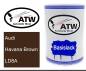 Preview: Audi, Havana Brown, LD8A: 500ml Lackdose, von ATW Autoteile West.